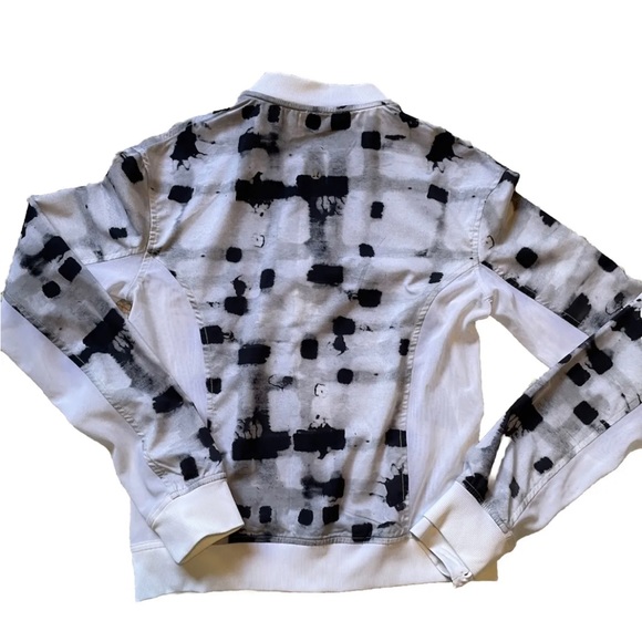 Lululemon Noir Jacket II Ghost Weave, Size 4, Grey, Black and White - Picture 5 of 10